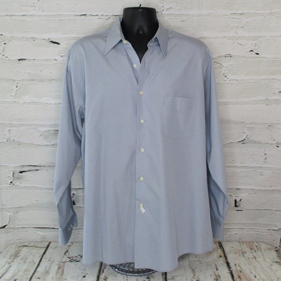 Van Heusen Classic Fit Casual Dress Oxford Shirt - Picture 1 of 6